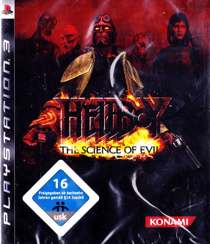Hellboy: The Science of Evil box art for Playstation 3